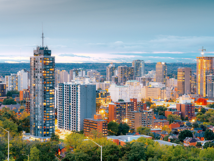 Hamilton Aerial View